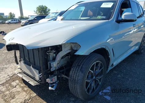 2023 BMW X3 xDrive30I z USA, uszkodzony, nr VIN 5UX53DP04P9S17792